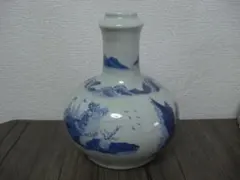 ◆中国古美術　錦堂發記　染付　花入れ　壺◆約20センチ◆ 2026年最新】壺錦の人気アイテム - メルカリ