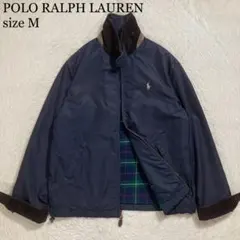 美品 ポロラルフローレン ドリズラージャケット ポニーロゴ 一部コーデュロイ