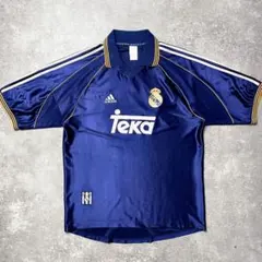 【正規品98-99 adidas Real Madrid away shirt】