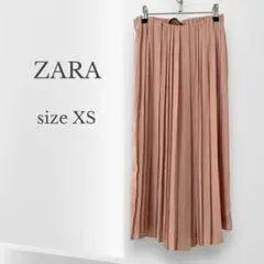 ZARA ザラ ＊ プリーツスカート見えワイドパンツ　XS