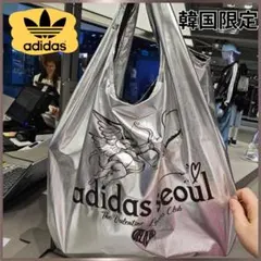 ★韓国限定★adidas エコフレンドリーバッグ トレフォイル カスタムのサムネイル
