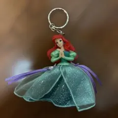 アリエル キーホルダー ドレス付き