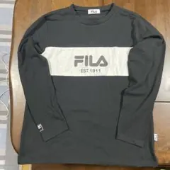 FILA 長袖カットソー L ブラック