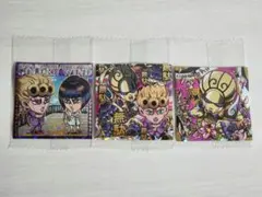 ジョジョの奇妙な冒険　黄金の風　シールウエハース　ジョルノ+シークレット+GE