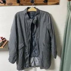グレー ミリタリージャケット 古着 アウターのサムネイル