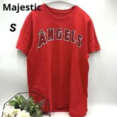 Majestic【マジェスティック】Angels大谷翔平17 Tシャツ　レッド