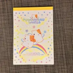 d*9様 クーリアふわハムワールドメモ帳　4柄　シール　ハムスター　平成レトロ クーリアふわハムワールドメモ帳 4柄 シール ハムスター 平成レトロ