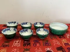 有田焼 賞美堂 其泉窯 飯椀（3客+3客） 染錦木の実 - メルカリ
