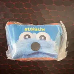 PUPPET SUNSUN　パペットスンスン　三角ミニポーチ　アップ