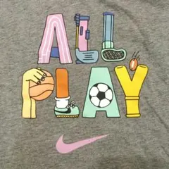 NIKE キッズ Tシャツ ALL PLAY グレー Lのサムネイル