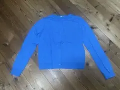 UNIQLO 青 カーディガン 長袖