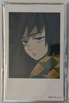鬼滅の刃 ufotable 柱カフェ 立志編 チェキ風ブロマイド 冨岡義勇