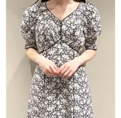 SNIDEL Sustainableバリエプリントワンピース