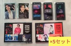 【5セット】J-HOPE映画hope on the stage特典1〜3弾コンプ