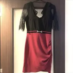 dazzy キャバドレス　赤　　Mサイズ　（最終値下げ）