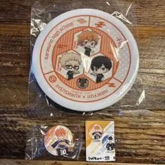 くら寿司✖︎ハイキュー!! オリジナル寿司皿＆缶バッチセット