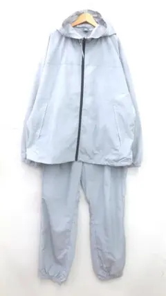 未使用 New Balance シャイニーウーブンジャケット/パンツ上下【G】.