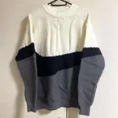 セーター メンズ クルーネック ニット 長袖 大人 軽量 シンプル おしゃれ