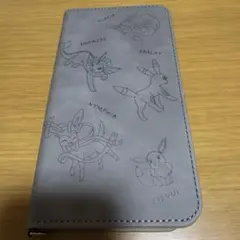 iPhone15promax ケース 手帳型 ポケモン イーブイ