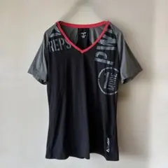 Reebok Tシャツ Vネック M 黒 トレーニング リーボックM スポーツのサムネイル