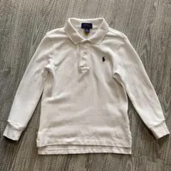 ラルフローレン 長袖 ポロシャツ 刺繍ポニー 4T