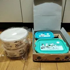 スヌーピータッパー、SNOOPY、ジョークール、ムーミン フードコンテナー