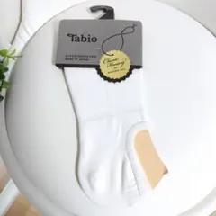 Tabio タビオ メンズ Classic Hosiery フットカバー 白 M