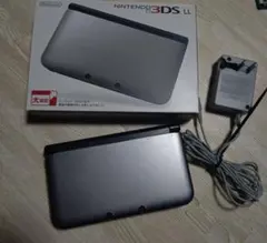 ニンテンドー3dsLL 本体　シルバー 動作確認済