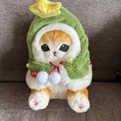 d*4様 モフサンド　mofusand クリスマスツリーにゃん　猫　ぬいぐるみ