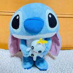 スティッチ スパーキー ぬいぐるみ スーパージャンボ おすわり