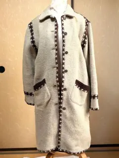 MAJESTIC LEGON 刺繍入りロングコートのサムネイル