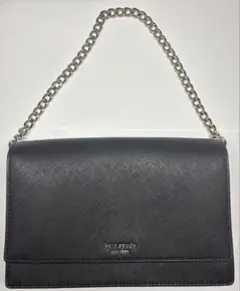kate spade ブラック ショルダーバッグ