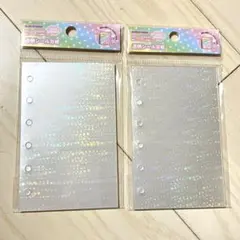 メリング 透明 シール台紙 A7 プリズムスター ハード