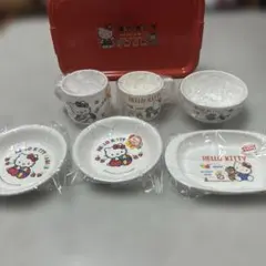 超レトロ　ハローキティ食器セット