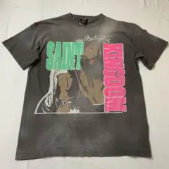 S/S セントマイケル セントキングダム ヴィンテージ加工Tシャツ Lのサムネイル