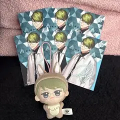 A3 ちかげ　ぬいぐるみ サインカード　缶バッジ　セット