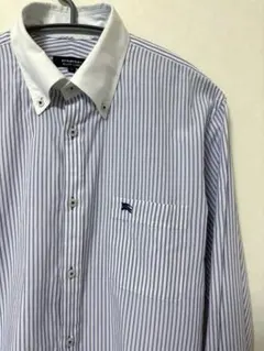 BURBERRY BLACK LABEL ストライプシャツ 長袖ワイシャツ
