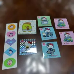 ハローキティ すみっコぐらし ドラえもん シールセット