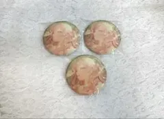 ℒ*̈様 プロセカ グリッター缶バッジ 巡音ルカ