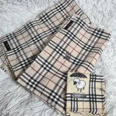 未使用　バーバリー　ハンドタオル　ハンカチ　セット