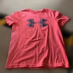 Under Armour HeatGear ピンク シャツ YLG