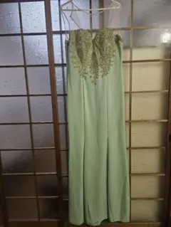ミントグリーン カラードレス