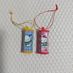 SANRIOおまけ　おみくじレトロキティ&ポチャッコ