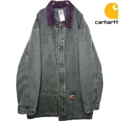 Carhartt 90s ミシガンコート モス コーデュロイ襟 ダックジャケット