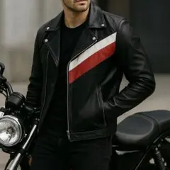 極美品 19-20AW 定価13万 DIESEL レザージャケット 希少