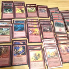 【MTG】旧枠赤単バーンデッキパーツ　ミドルスクール