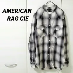 AMERICANRAGCIE アメリカンラグシー 長袖 メンズシャツ チェック春