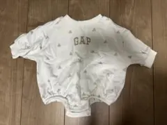 GAP ホワイトロンパース 0-3ヶ月【まとめ買いOK】