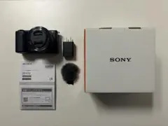 SONY ZV-E10 パワーズームレンズキット SDカード128G付き - メルカリ
