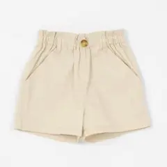 美品　petit main ネコ刺しゅうショートパンツ 80cm